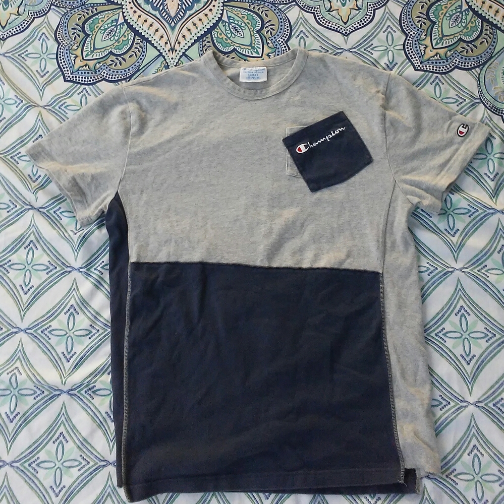 Champion reverse weave T Shirt Mens Large